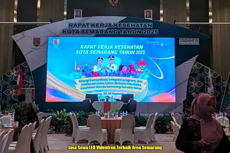 Jasa Sewa LED Videotron untuk Pertemuan Area Semarang