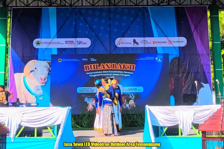 Jasa Sewa LED Videotron Outdoor Area Temanggung