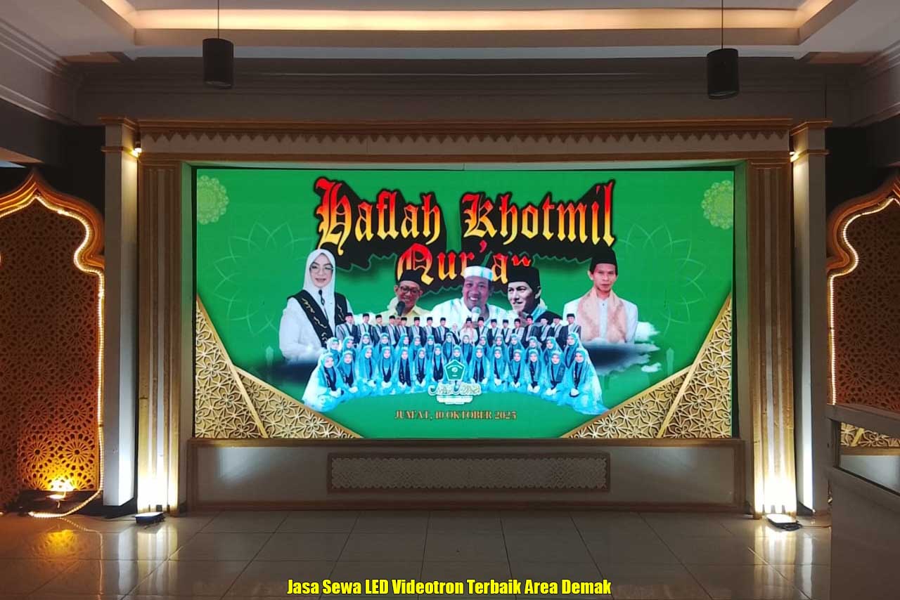 Jasa Sewa LED Videotron Terbaik Area Demak