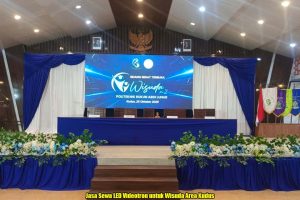 Jasa Sewa LED Videotron untuk Wisuda Area Kudus