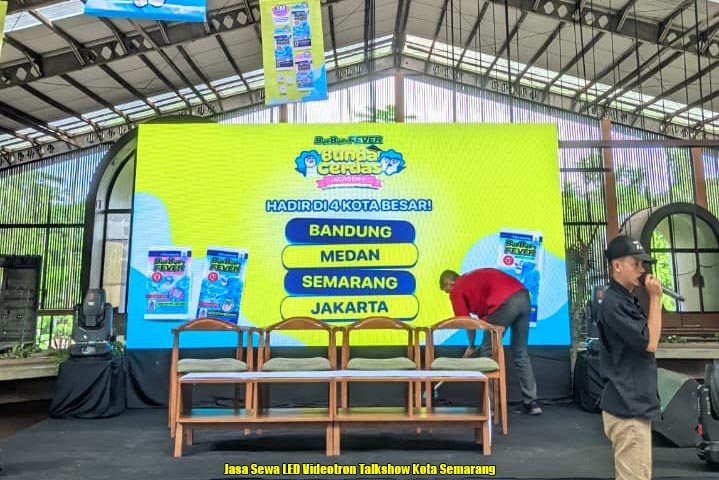 Jasa Sewa LED Videotron Talkshow Kota Semarang